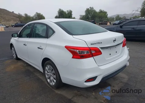 2019 Nissan Sentra S z USA, uszkodzony, nr VIN 3N1AB7AP1KY280896